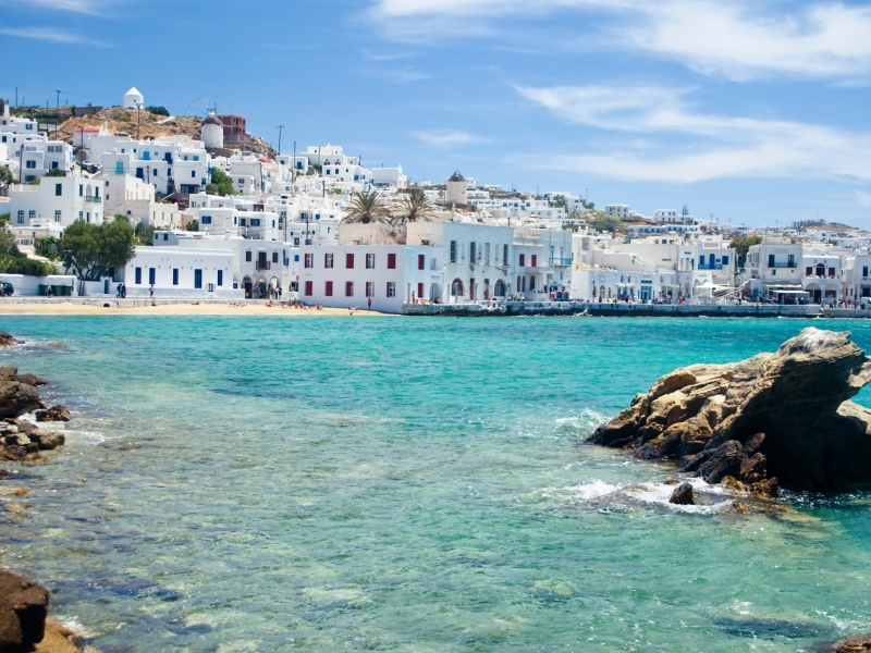 cheap hotels at mykonos greece